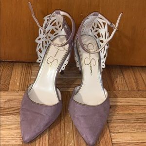 Mauve heels Jessica Simpson